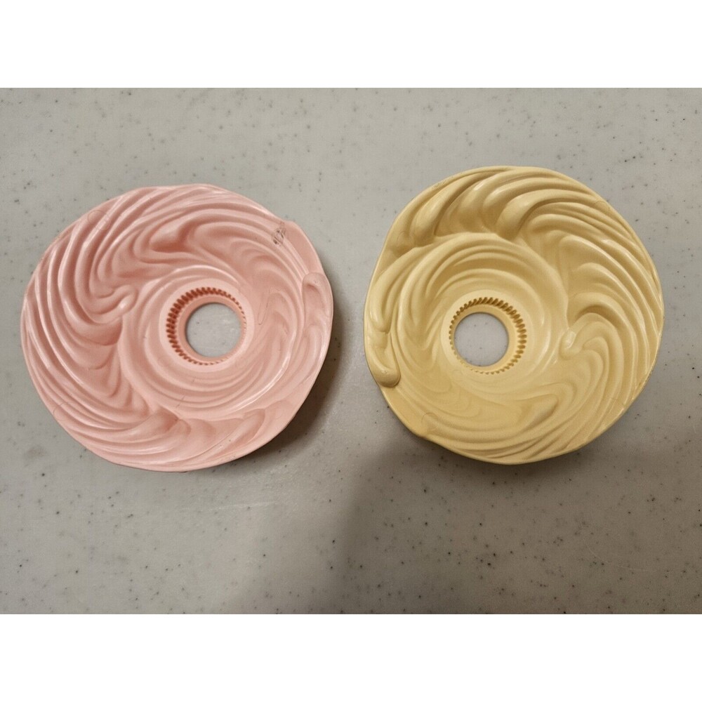 2 Vintage Fisher Price Fun With Food Mixing Frosting Replacements Strawberry
